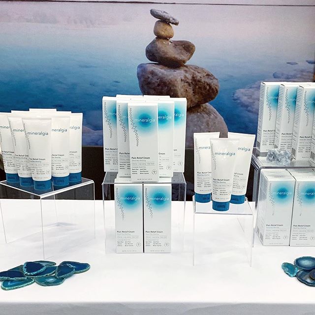 NEW MINERALGIA PAIN RELIEF CREAM TO SHOW AT NATURAL PRODUCTS EXPO WEST